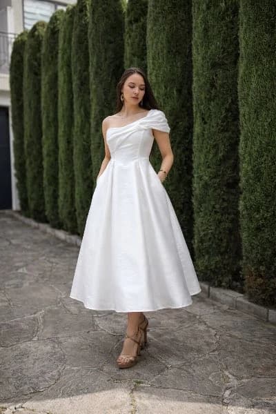 Elegante Vestido Midi