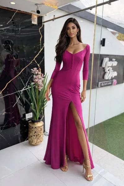 Fucsia Dress