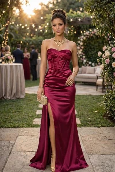 Strapless Dress