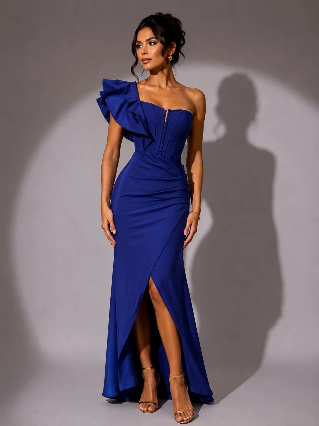 Vestido Azul Rey