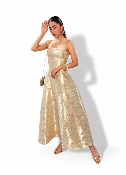 Vestido Champagne 🍾